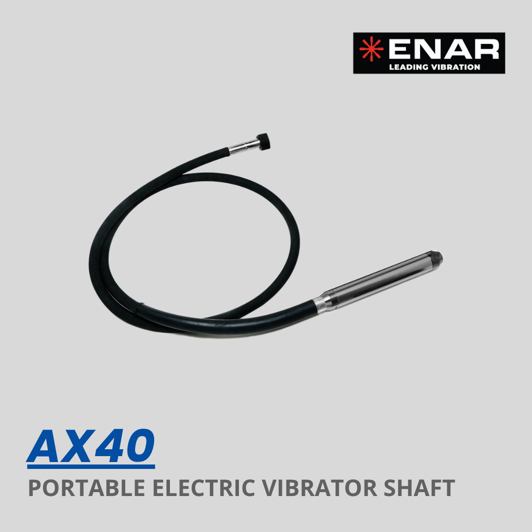 Portable Electric Vibrator Head AX40 Merek ENAR