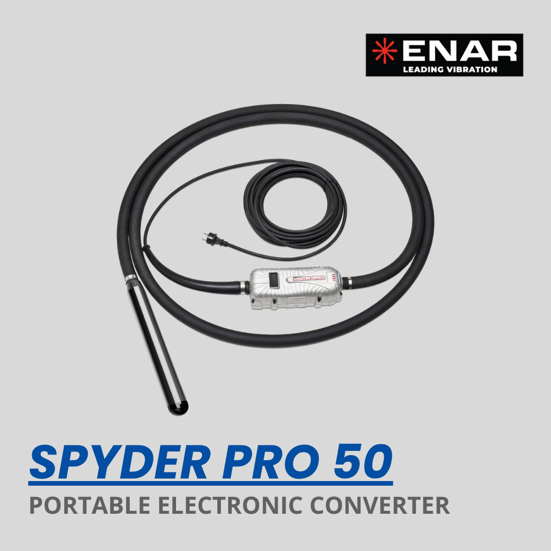 High Frequency Internal Vibrator Portable SPYDERPRO50 Merek ENAR